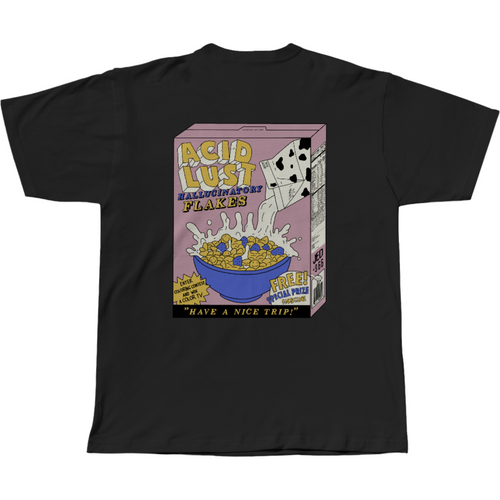 Acid Flakes T-Shirt - Black