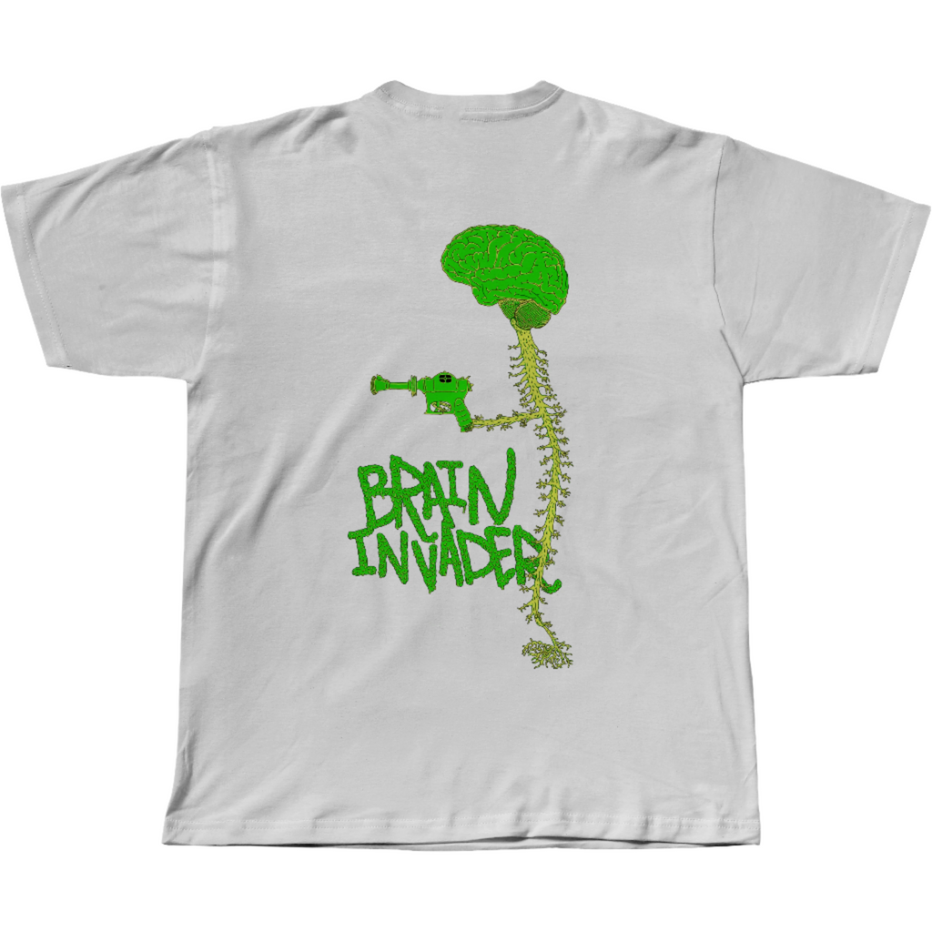 Brain Invader T-Shirt - White