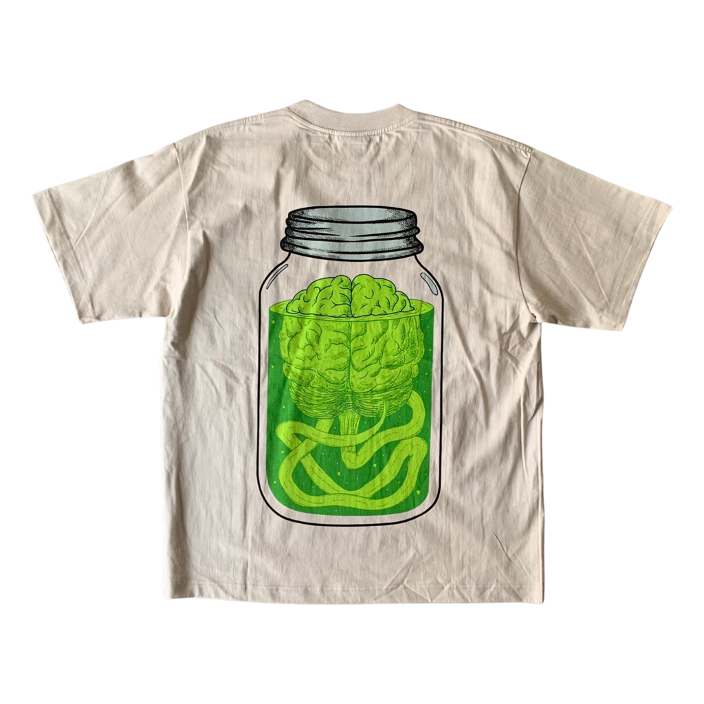 Pickled Brain T-shirt - Khaki
