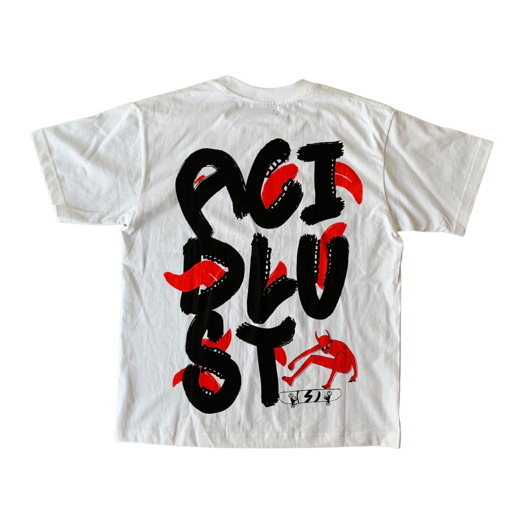 Skate Dilemma T-shirt - White
