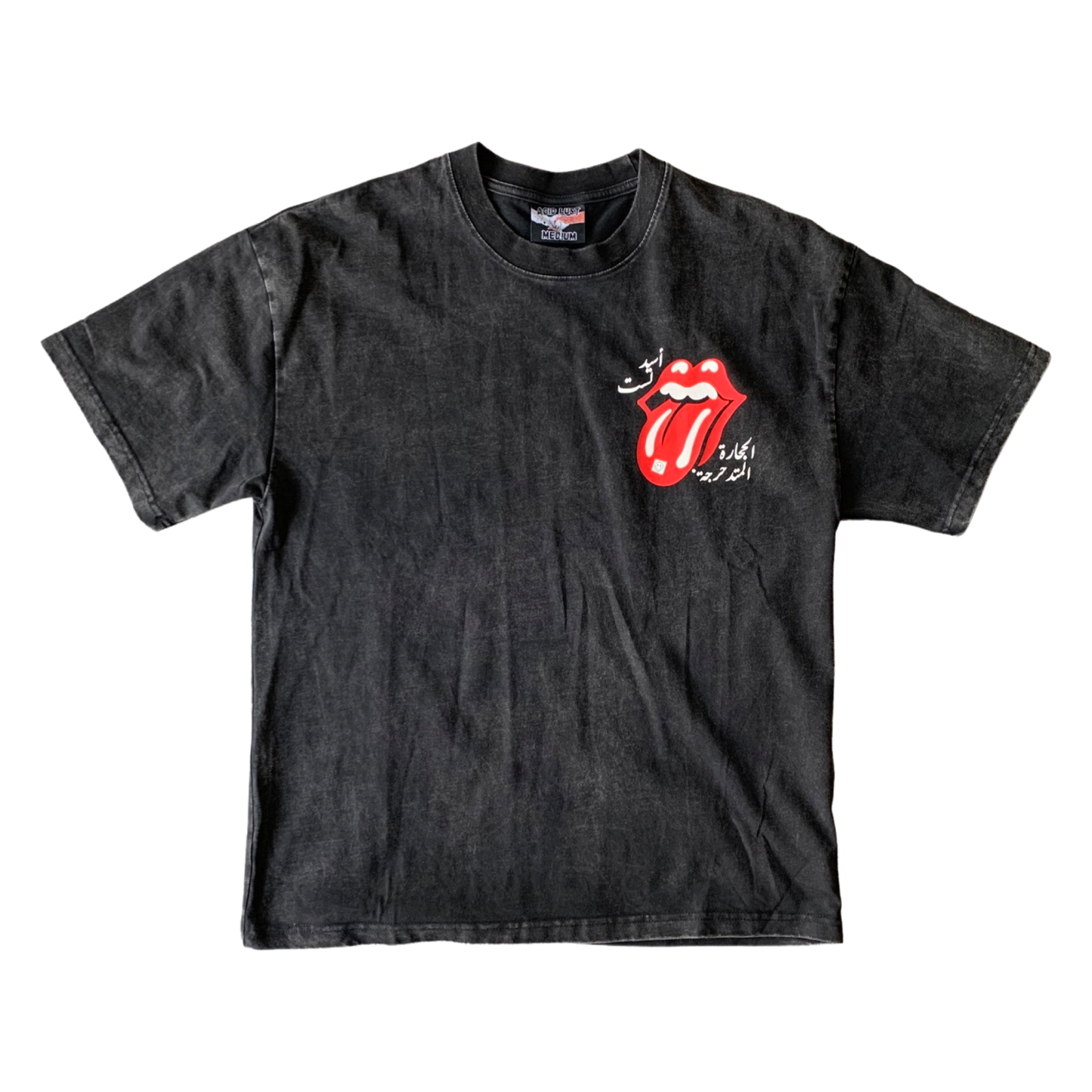 Psychedelic Harmony T-Shirt - Washed Black