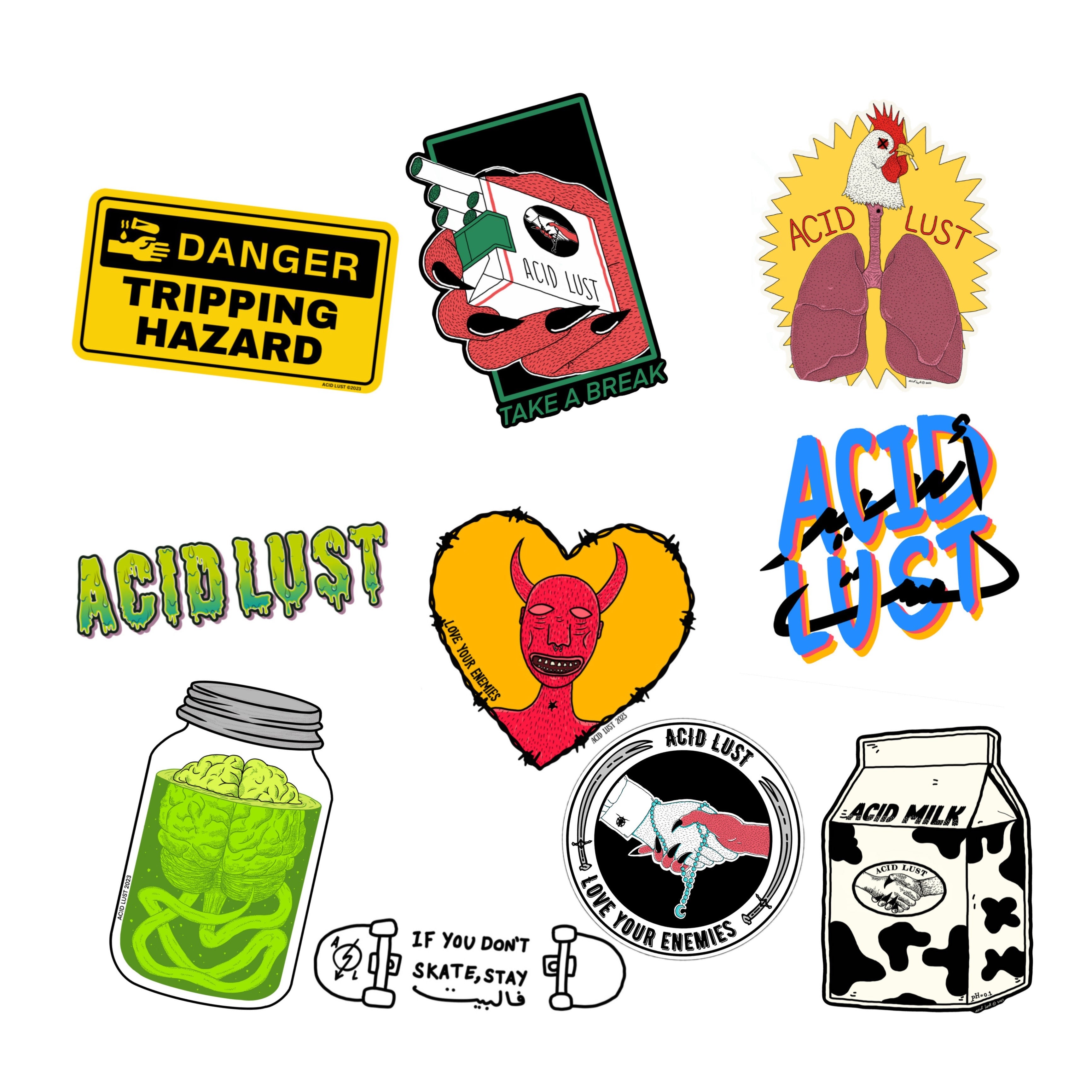 Trip Sticker Pack - Multi